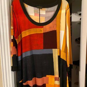 Eva Varro tunic top, size large